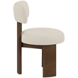 Meridian Furniture Atelier Taupe Vegan Leather Dining Chair (Set of 2)