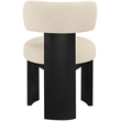 Meridian Furniture Atelier Beige Vegan Leather Dining Chair (Set of 2)