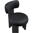 Meridian Furniture Atelier Black Vegan Leather Dining Chair (Set of 2)