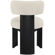 Meridian Furniture Atelier Taupe Vegan Leather Dining Chair (Set of 2)