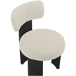 Meridian Furniture Atelier Taupe Vegan Leather Dining Chair (Set of 2)