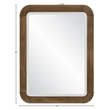 Meridian Furniture Tiberio Brown Solid Wood Mirror