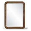 Meridian Furniture Tiberio Brown Solid Wood Mirror