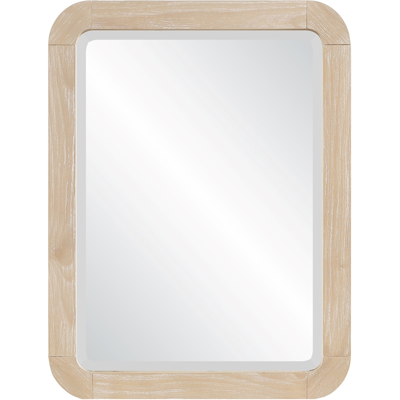 Meridian Furniture Tiberio Natural Solid Wood Mirror