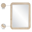 Meridian Furniture Tiberio Natural Solid Wood Mirror