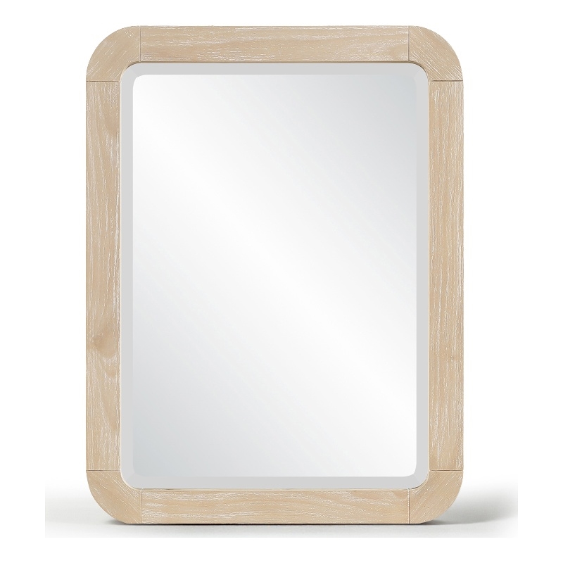 Meridian Furniture Tiberio Natural Solid Wood Mirror