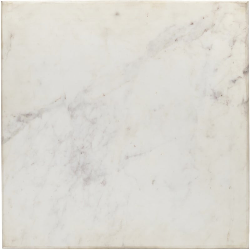 Meridian Furniture Valen White Marble And Iron End Table