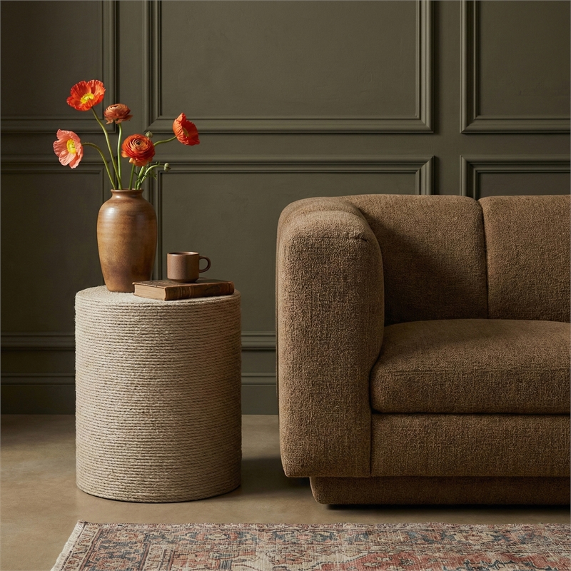 Meridian Furniture Meadow Natural Jute End Table