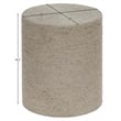Meridian Furniture Meadow Natural Jute End Table