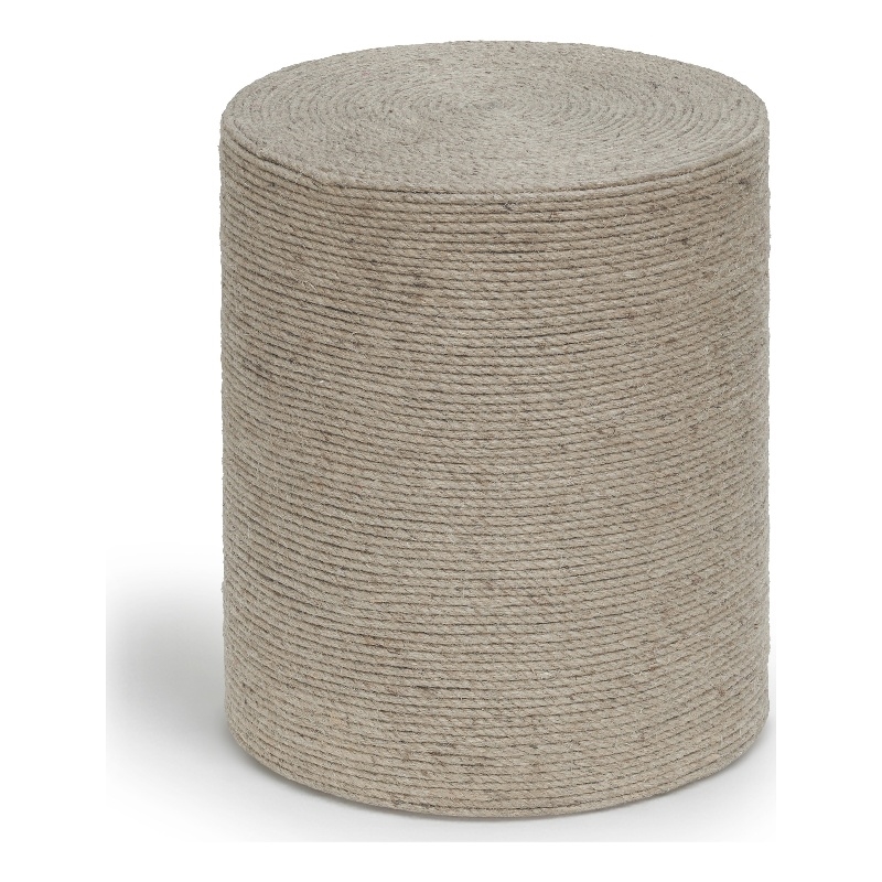 Meridian Furniture Meadow Natural Jute End Table