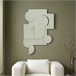 Meridian Furniture Nuvori Cream Wall Decor