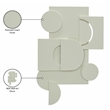 Meridian Furniture Nuvori Cream Wall Decor