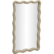 Meridian Furniture Meadow Natural Jute Rope Framed Mirror
