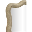 Meridian Furniture Meadow Natural Jute Rope Framed Mirror
