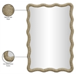 Meridian Furniture Meadow Natural Jute Rope Framed Mirror