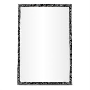 Meridian Furniture Hammer Black Iron Mirror