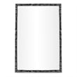 Meridian Furniture Hammer Black Iron Mirror
