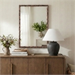 Meridian Furniture Hammer Brown Iron Mirror