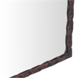 Meridian Furniture Hammer Brown Iron Mirror
