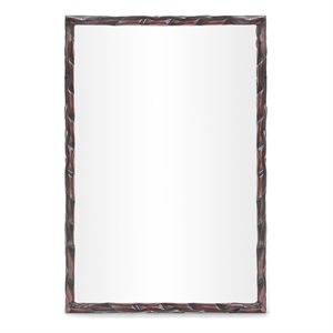 Meridian Furniture Hammer Brown Iron Mirror