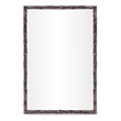 Meridian Furniture Hammer Brown Iron Mirror