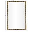 Meridian Furniture Hammer Gold Iron Mirror