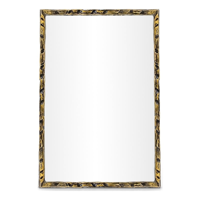 Meridian Furniture Hammer Gold Iron Mirror