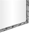 Meridian Furniture Hammer Silver Iron Mirror