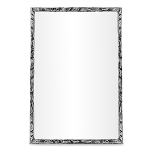 Meridian Furniture Hammer Silver Iron Mirror
