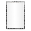 Meridian Furniture Hammer Silver Iron Mirror