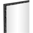Meridian Furniture Hammer Black Iron Mirror