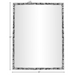 Meridian Furniture Hammer Silver Iron Mirror