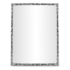 Meridian Furniture Hammer Silver Iron Mirror