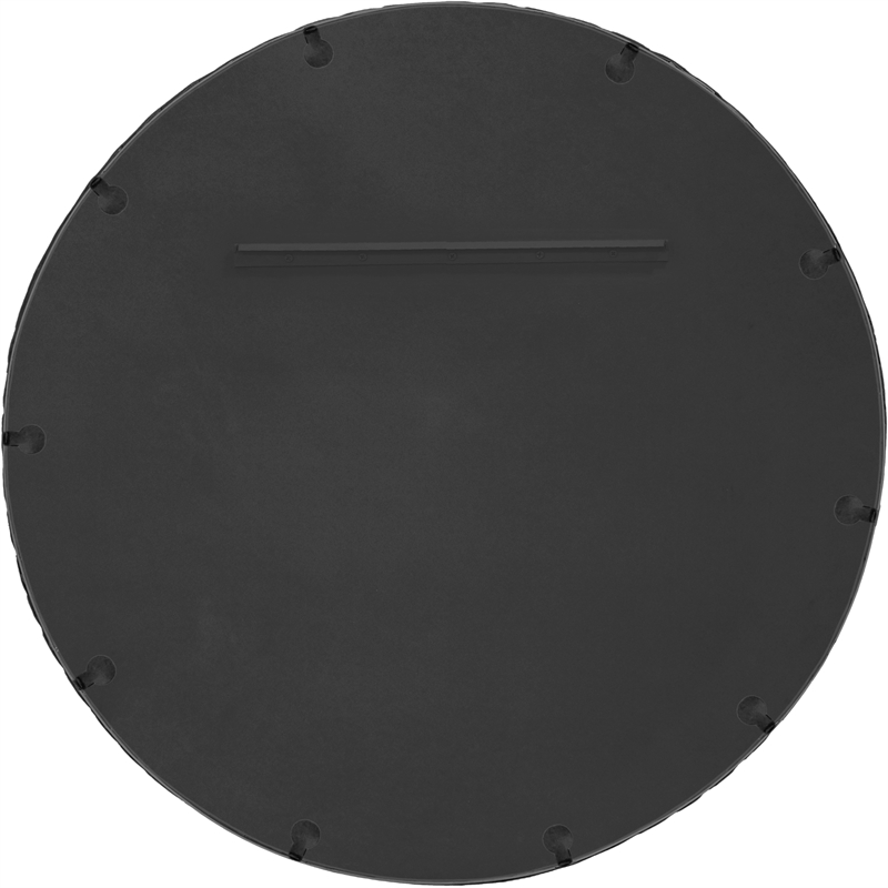 Meridian Furniture Hammer Black Iron Mirror