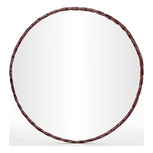 Meridian Furniture Hammer Brown Iron Mirror