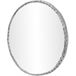 Meridian Furniture Hammer Silver Iron Mirror