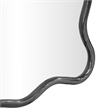 Meridian Furniture Foundry Black Iron Mirror