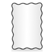 Meridian Furniture Foundry Black Iron Mirror