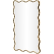 Meridian Furniture Foundry Gold Iron Mirror