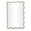 Meridian Furniture Foundry Gold Iron Mirror