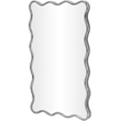 Meridian Furniture Foundry Silver Iron Mirror
