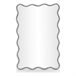 Meridian Furniture Foundry Silver Iron Mirror