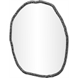 Meridian Furniture Molten Black Iron Mirror