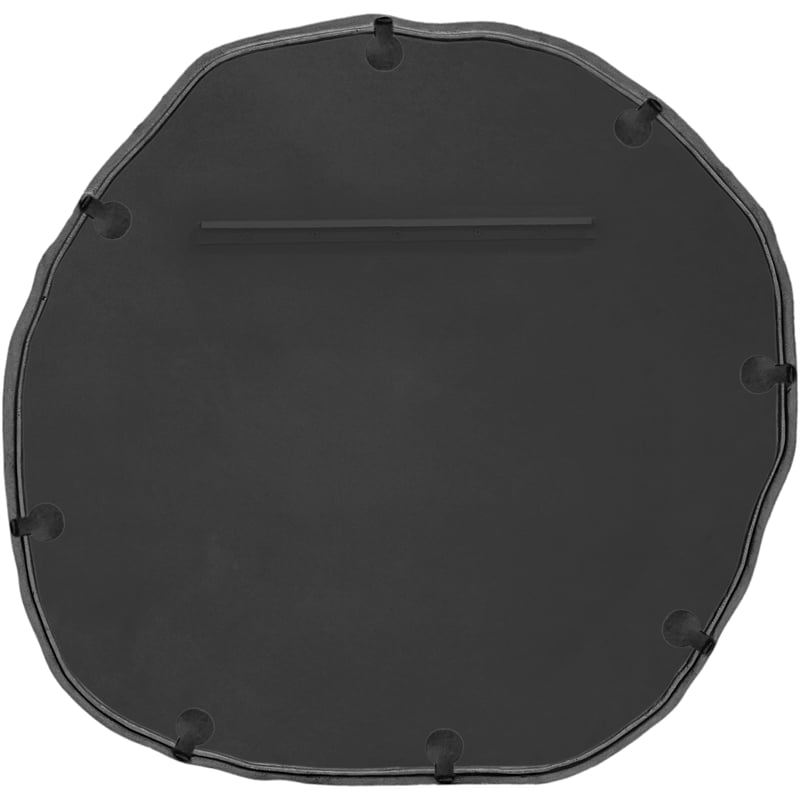 Meridian Furniture Molten Black Iron Mirror