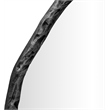Meridian Furniture Molten Black Iron Mirror