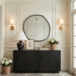 Meridian Furniture Molten Brown Iron Mirror