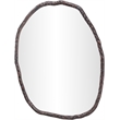 Meridian Furniture Molten Brown Iron Mirror