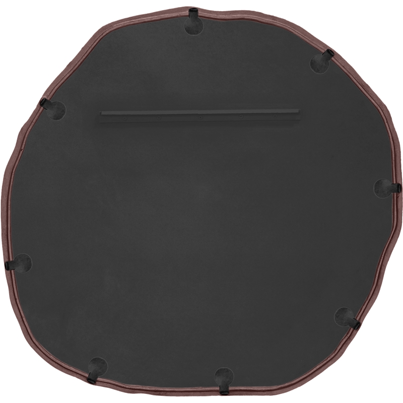 Meridian Furniture Molten Brown Iron Mirror