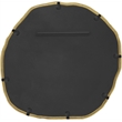 Meridian Furniture Molten Gold Iron Mirror