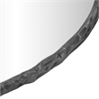 Meridian Furniture Molten Black Iron Mirror